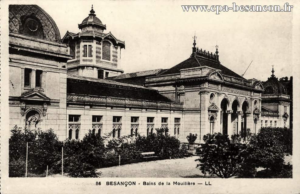 86 BESANÇON. - Bains de la Mouillère.